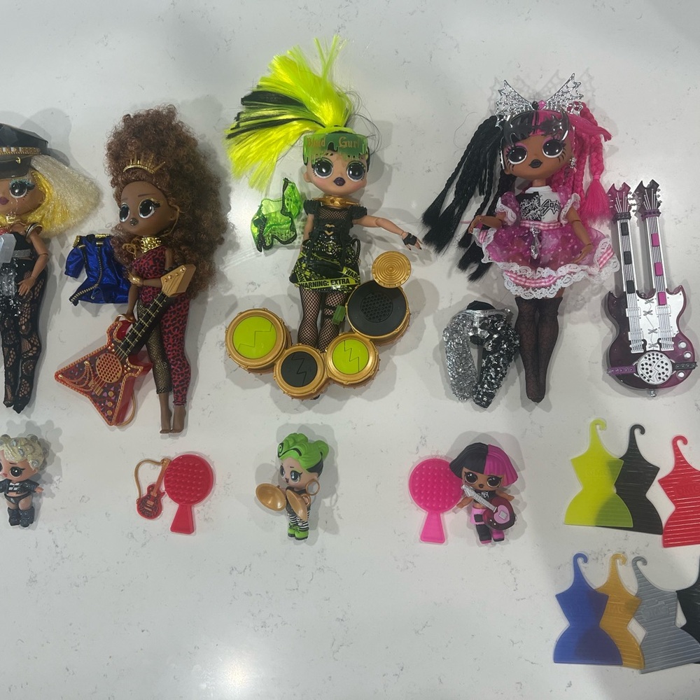 L.O.L. Surprise! Rock Band Dolls Set